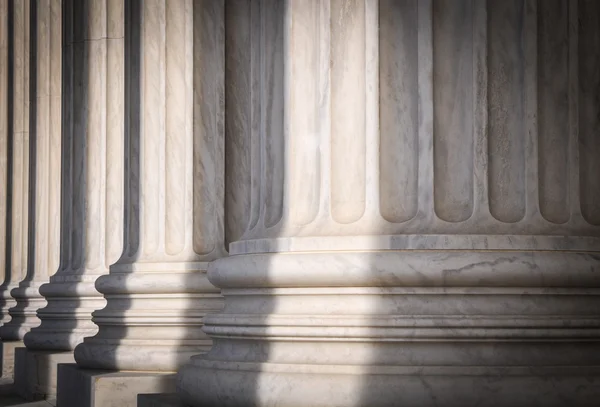 Pillars of the Supreme Court — Stock Photo, Image