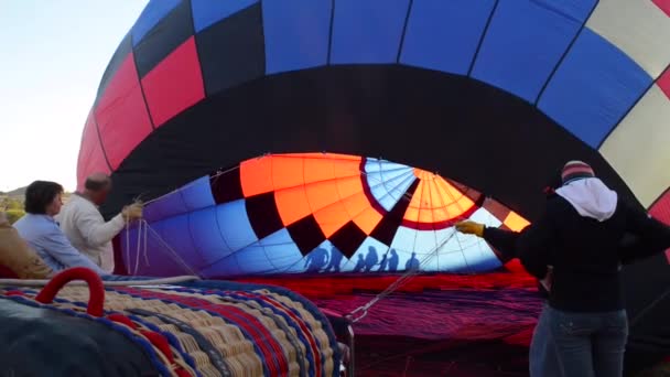 Wielki wyścig balon reno — Wideo stockowe