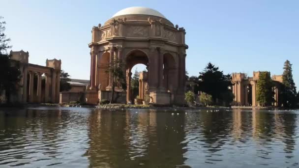 Palace of Fine Arts — Stock Video