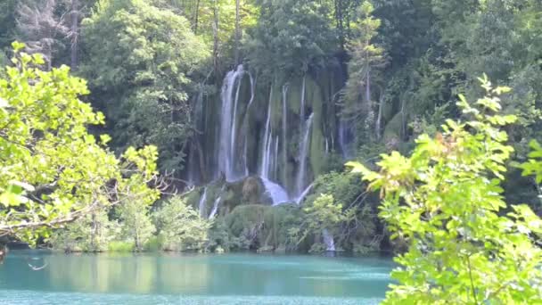 Parque nacional de Plitvice — Vídeo de Stock