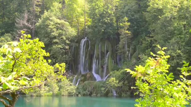 Plitvice Milli Parkı — Stok video