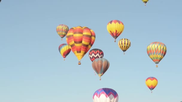 Das große Reno-Ballonrennen — Stockvideo