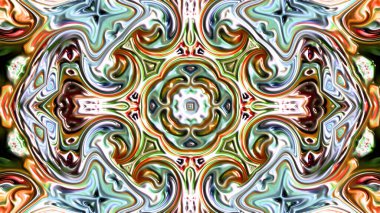 Fraktal çizimler, bilgisayar üretimi, soyut sanat, mozaik desen, simetrik ve geometrik şekiller, eşsiz tasarım