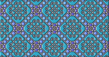 Geometrik süslemeli şekiller. Dekoratif simetrik arkaplan. Eşsiz ve yaratıcı tasarım. soyut renkli resimleme.