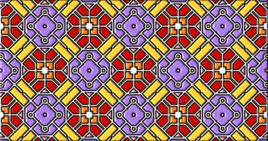 Geometrik süslemeli şekiller. Dekoratif simetrik arkaplan. Eşsiz ve yaratıcı tasarım. soyut renkli resimleme.