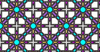 Geometrik süslemeli şekiller. Dekoratif simetrik arkaplan. Eşsiz ve yaratıcı tasarım. soyut renkli resimleme.