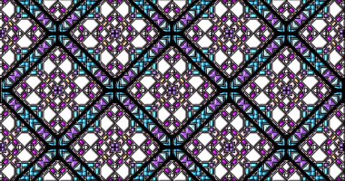 Geometrik süslemeli şekiller. Dekoratif simetrik arkaplan. Eşsiz ve yaratıcı tasarım. soyut renkli resimleme.