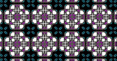 Geometrik süslemeli şekiller. Dekoratif simetrik arkaplan. Eşsiz ve yaratıcı tasarım. soyut renkli resimleme.