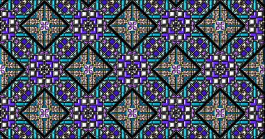 Geometrik süslemeli şekiller. Dekoratif simetrik arkaplan. Eşsiz ve yaratıcı tasarım. soyut renkli resimleme.