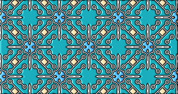 Geometrik süslemeli şekiller. Dekoratif simetrik arkaplan. Eşsiz ve yaratıcı tasarım. soyut renkli resimleme.