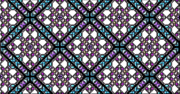 Geometrik süslemeli şekiller. Dekoratif simetrik arkaplan. Eşsiz ve yaratıcı tasarım. soyut renkli resimleme.