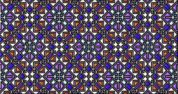 Geometrik süslemeli şekiller. Dekoratif simetrik arkaplan. Eşsiz ve yaratıcı tasarım. soyut renkli resimleme.