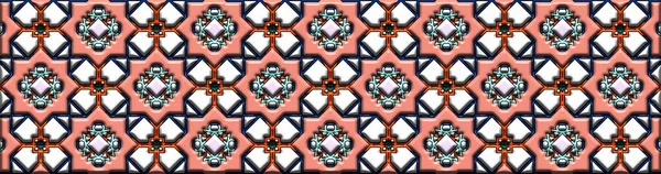 Geometric Ornamental Shapes Decorative Symmetrical Background Unique Creative Design Abstract —  Fotos de Stock
