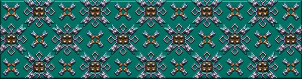 Geometrik süslemeli şekiller. Dekoratif simetrik arkaplan. Eşsiz ve yaratıcı tasarım. soyut renkli resimleme.