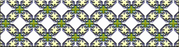 Geometric Ornamental Shapes Decorative Symmetrical Background Unique Creative Design Abstract — стоковое фото