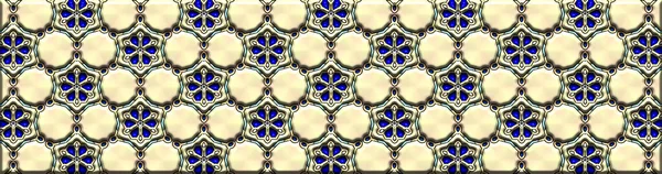 Geometric Ornamental Shapes Decorative Symmetrical Background Unique Creative Design Abstract — Stockfoto