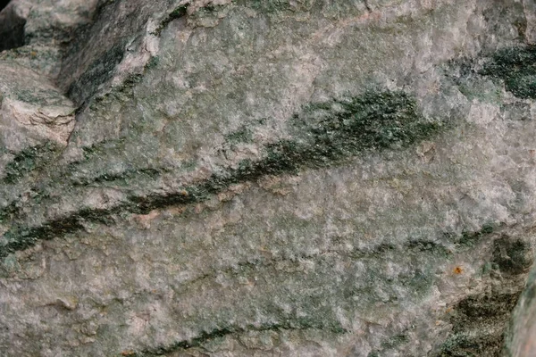 Гранитный Камень Оттенками Зеленого Селективный Фокус — стоковое фото