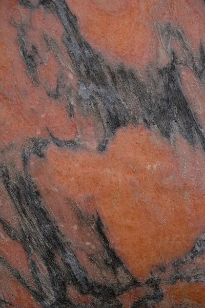 Коралловый Серый Мрамор Декоративным Эффектом Выборочный Фокус Вертикальное Изображение — стоковое фото