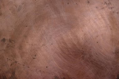 Doğal bakır arka plan. Gün ışığı. Boşluğu kopyala.