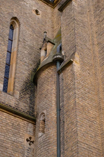 Mainz Gonsenheim Daki Stephen Katolik Kilisesi Nin Bir Parçası Eski — Stok fotoğraf