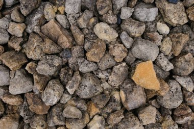 Natural stones for design. Decorative stones with raindrops.