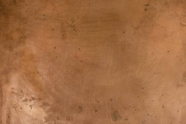 Bakır arka plan. Doğal ışıklandırma. Boşluğu kopyala.