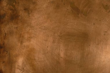 Grunge bakır arka planı. Doğal ışıklandırma.