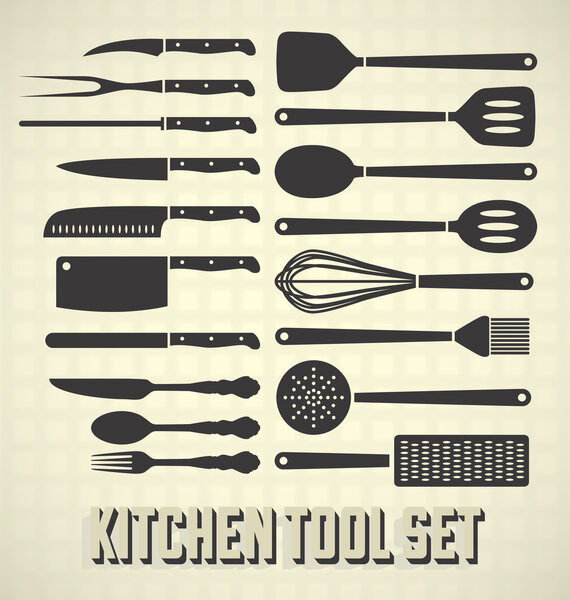 Vector Set: Kitchen Utensils Set