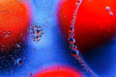 Kırmızı toplarla soyut arkaplan