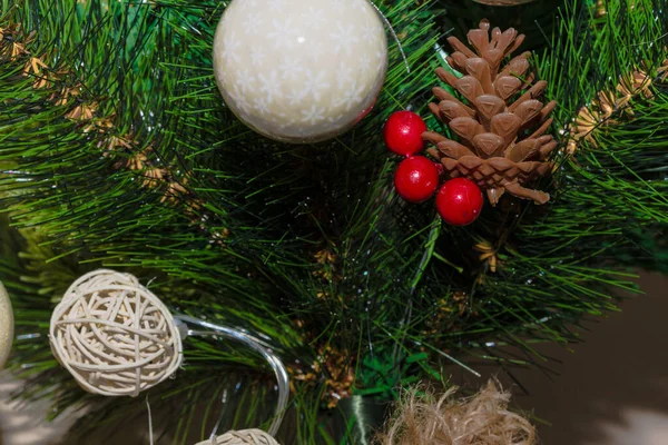 Winter Toys Christmas Tree — Stock Photo, Image