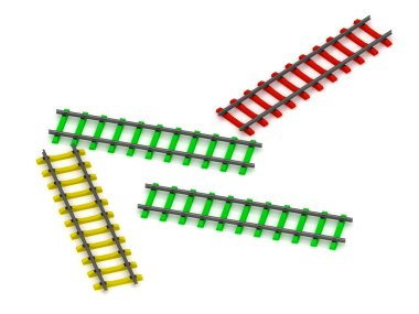 Çocuk demiryolu renkli Ayrıntılar
