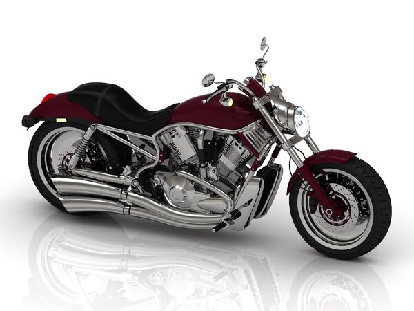 мотоцикл сбоку
