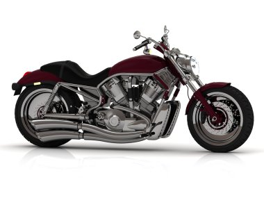 çelik boru ile motosiklet