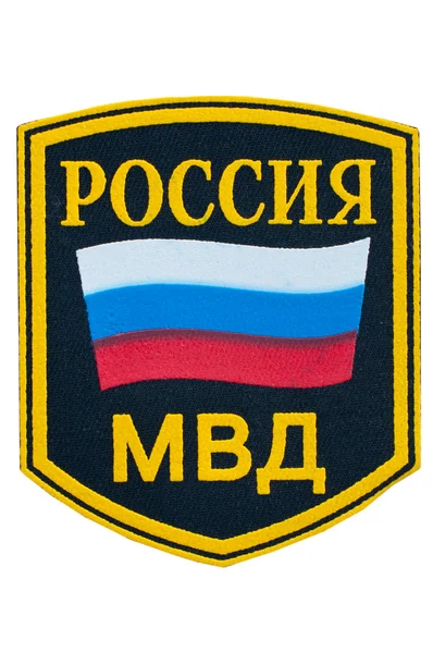 Emblem Russian police — Stock Photo, Image