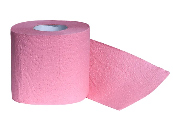 핑크 화장실 종이 — 스톡 사진