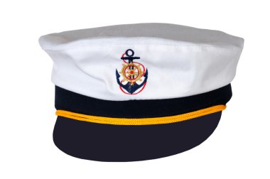 Cap Kaptan beyaz üniforma