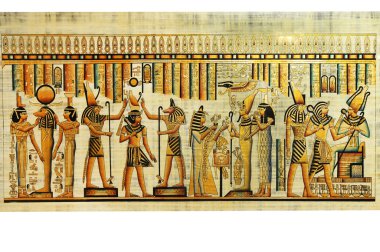 Egyptian papyrus clipart