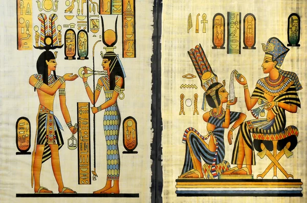 Egyptische papyrus — Stockfoto