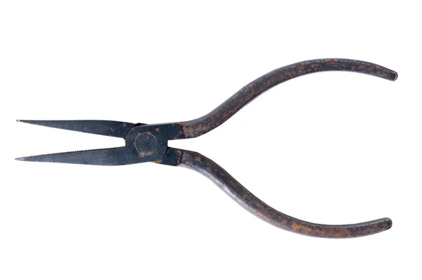 Vintage iron pliers — Stock Photo, Image