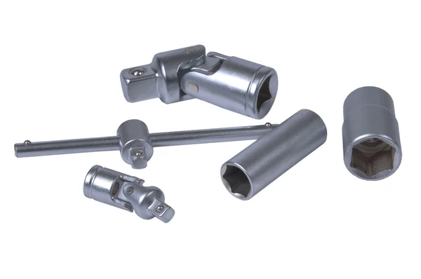 Metalen moersleutel tools — Stockfoto