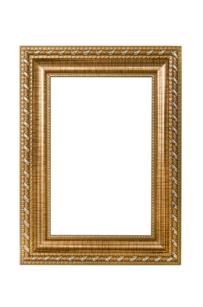 Gouden photoframe — Stockfoto