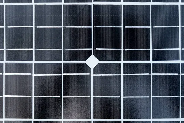 Cerca Nueva Superficie Célula Solar Vista Superior —  Fotos de Stock