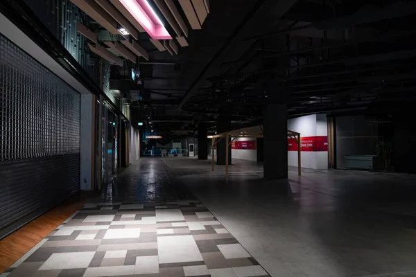 Bangkok Thailand Apr 2021 Butiksmiljön Showdc Köpcentrum Som Stängdes Den — Stockfoto