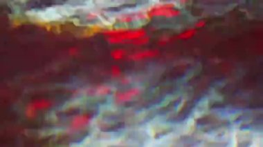 Abstract Spotlight reflect from water pool surface in pub party