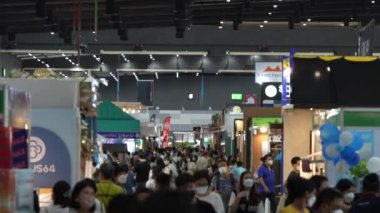 Bangkok, Tayland - 14 Ağustos 2022, Baan ve Suan Fuarı 2022 Bitec Bangna, Bangkok, Tayland.