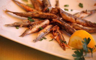 ızgara anchovis