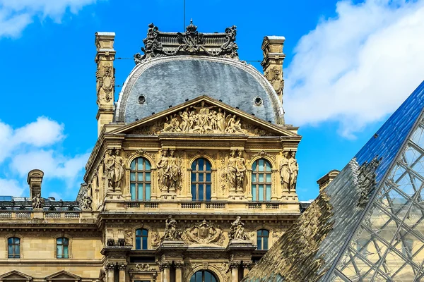 Louvre Sanat Müzesi, paris — Stok fotoğraf