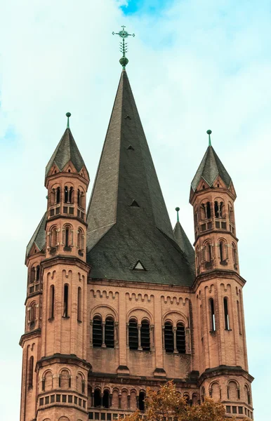 St. Martin church in Cologne — Stock Photo, Image