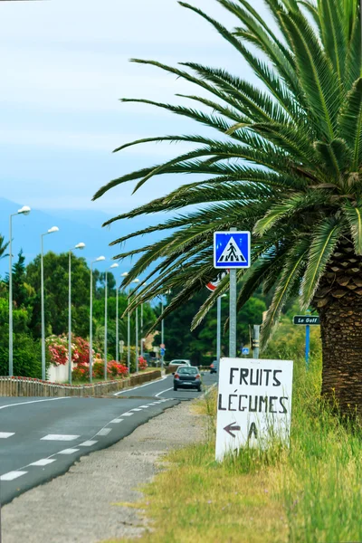 Francia ország közúti — Stock Fotó