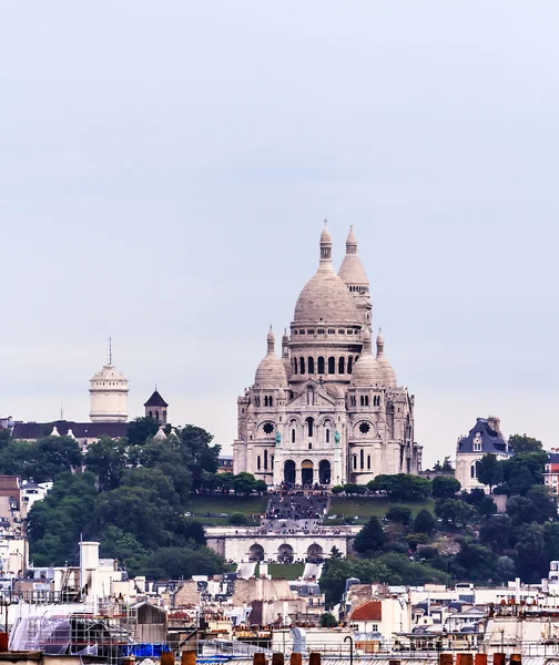 Basilique du Sacre Coeur, Montmartre, Paris — Fotografia de Stock